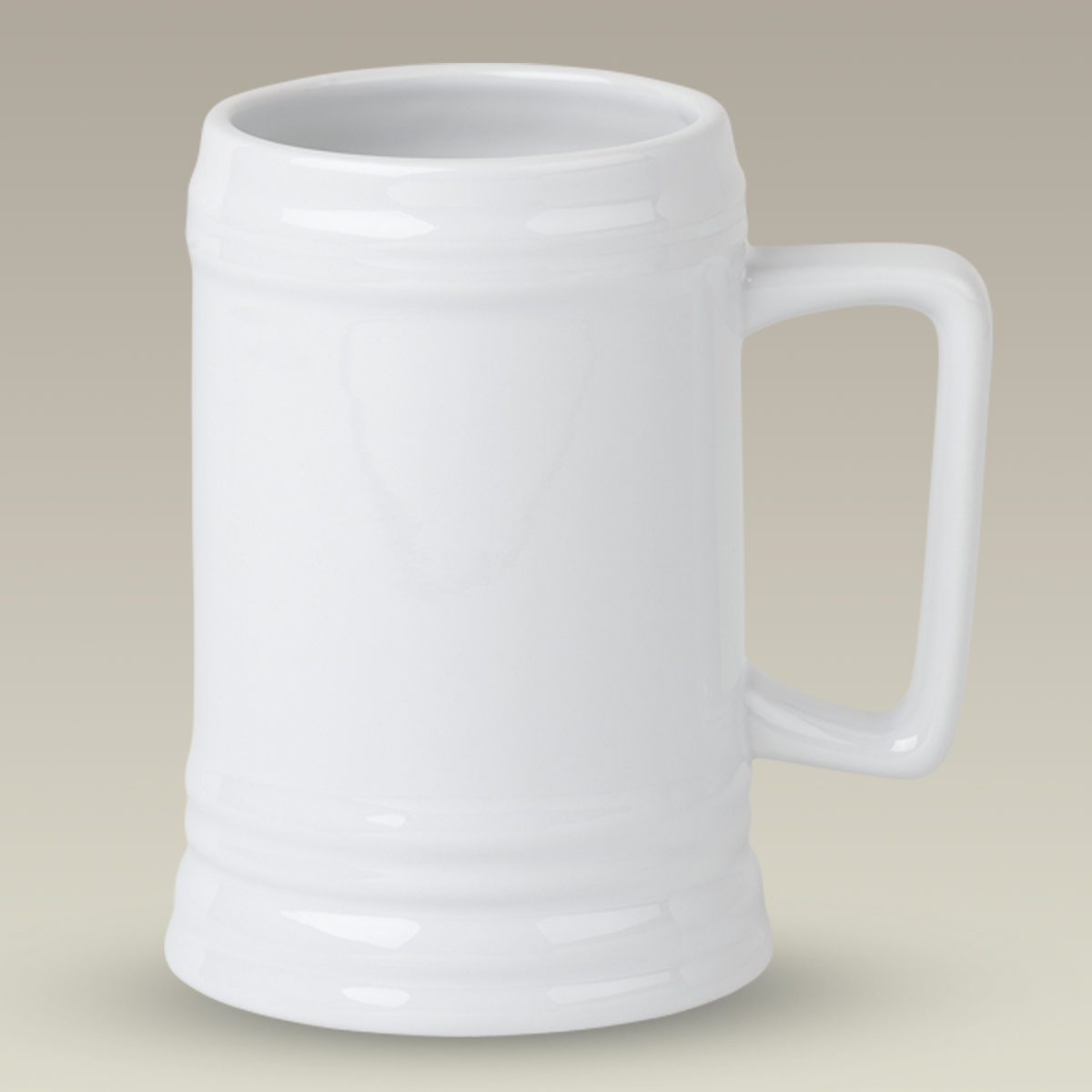 22 oz. Sublimation Beer Stein, 5.75" in Remailer Box