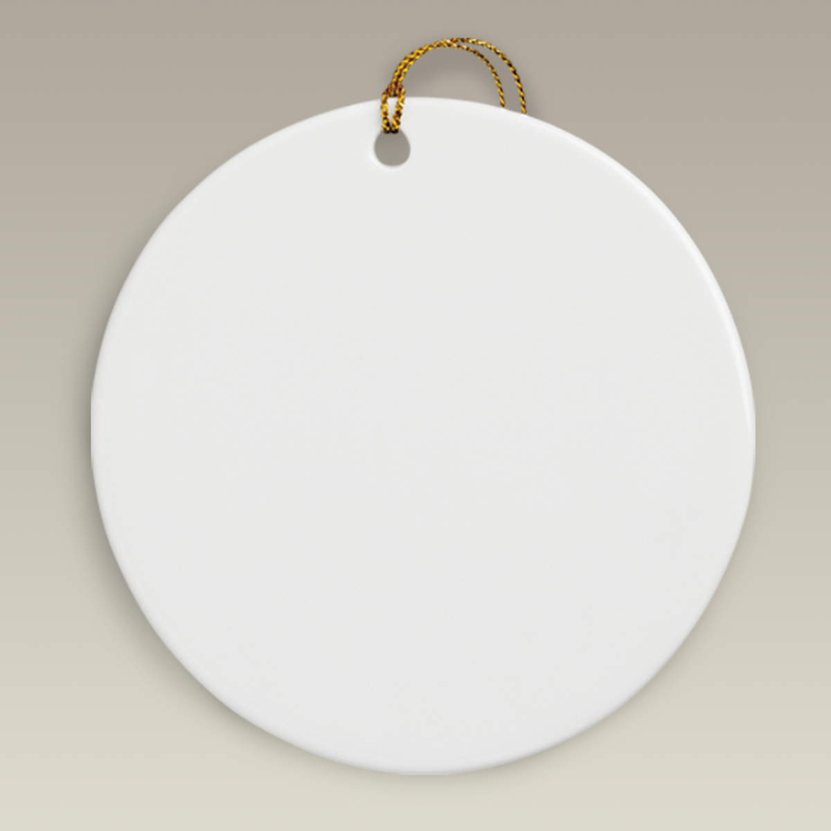 4" Disc Sublimation Ornament