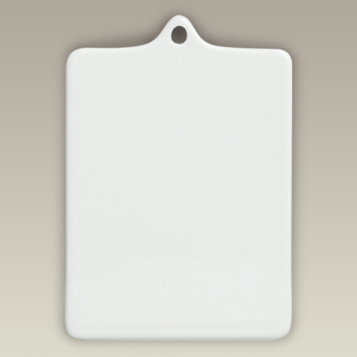 3.5" Vertical Sublimation Rectangle Ornament