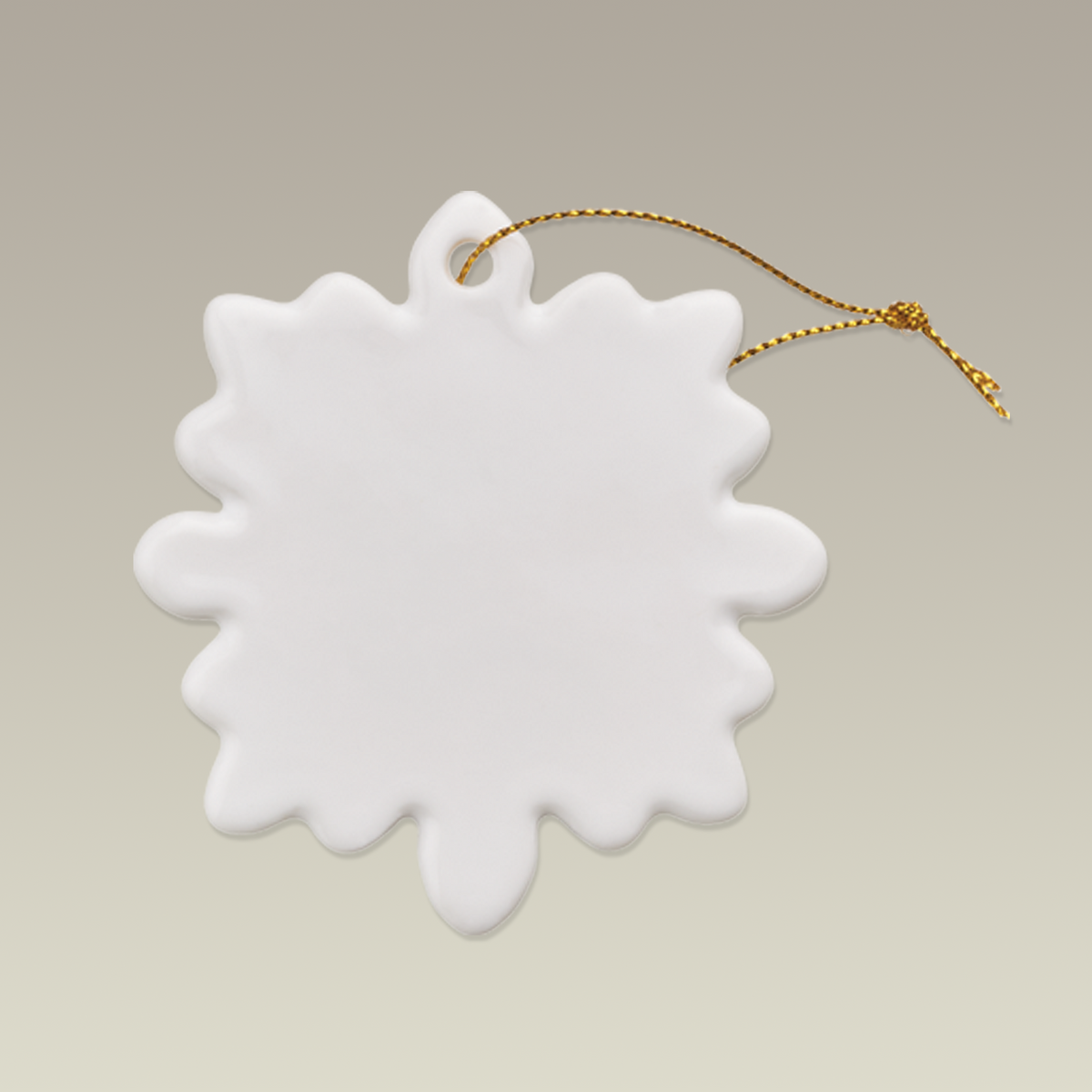 2.87" Snowflake Sublimation Ornament