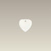 1.5" Heart Sublimation Ornament