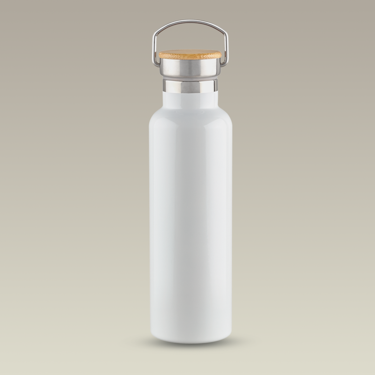20 oz STD Bamboo Lid Sublimation  Water Bottle