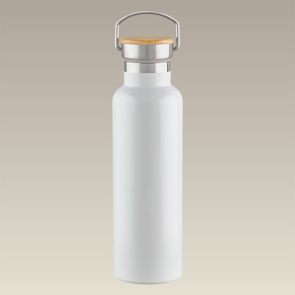 20 oz STD Bamboo Lid Sublimation  Water Bottle