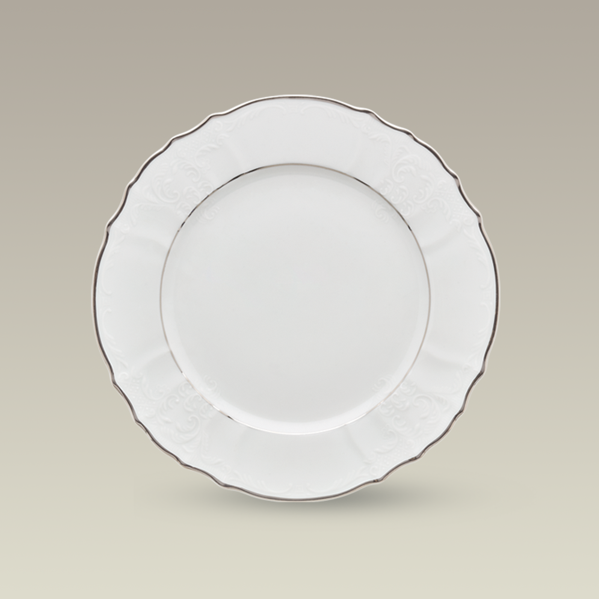 7.625" Double Platinum Banded Bernadotte Salad Plate