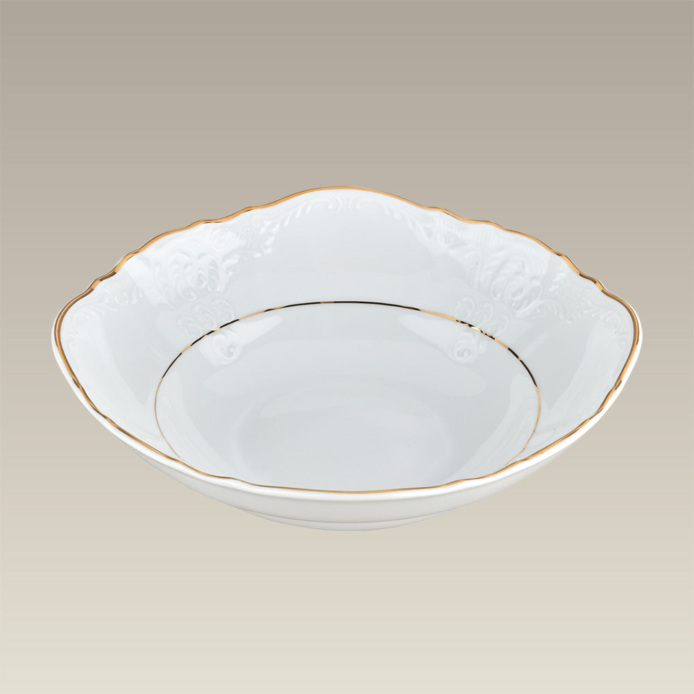 8.5" Double Platinum Banded Bernadotte Vegetable Bowl