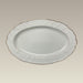 14.25" Double Gold Banded Bernadotte Platter