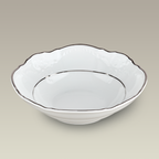 5" Double Platinum Band Bernadotte Fruit Saucer