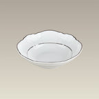 5" Double Platinum Band Bernadotte Fruit Saucer