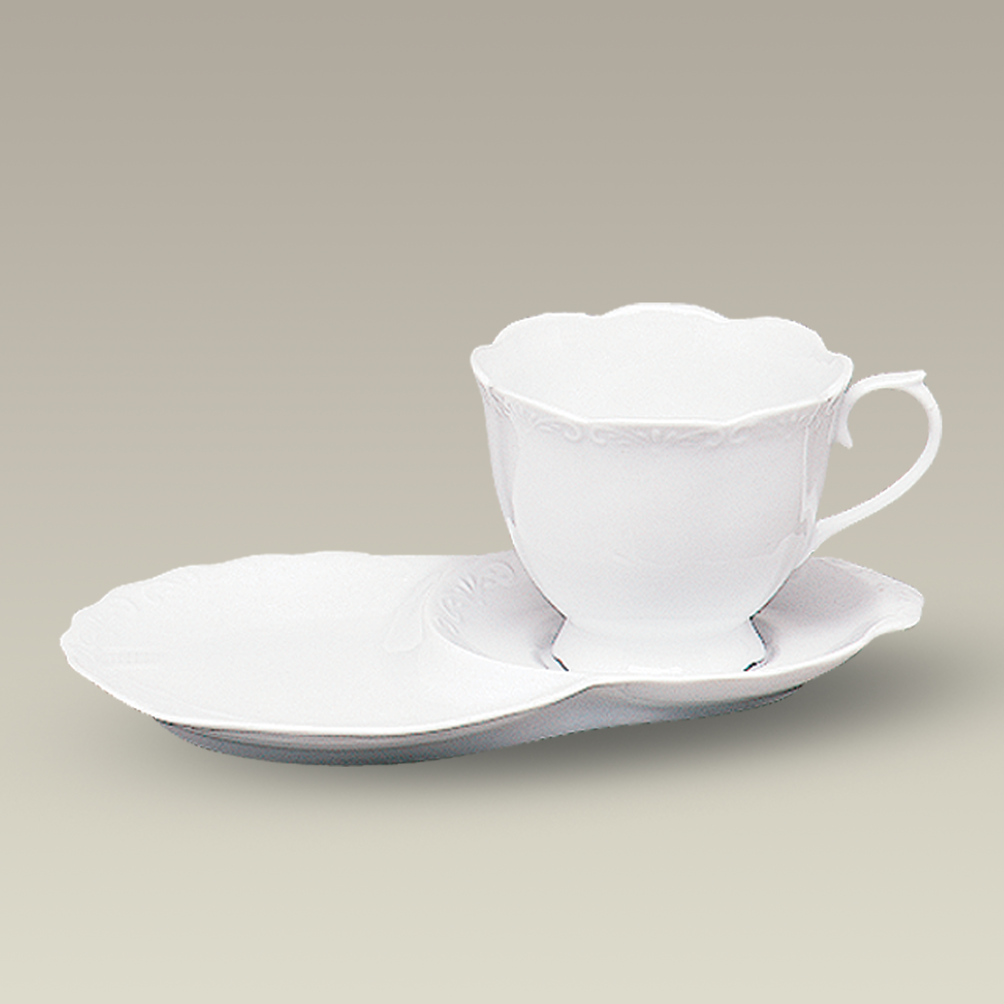 Scrolled Tea and Toast Set