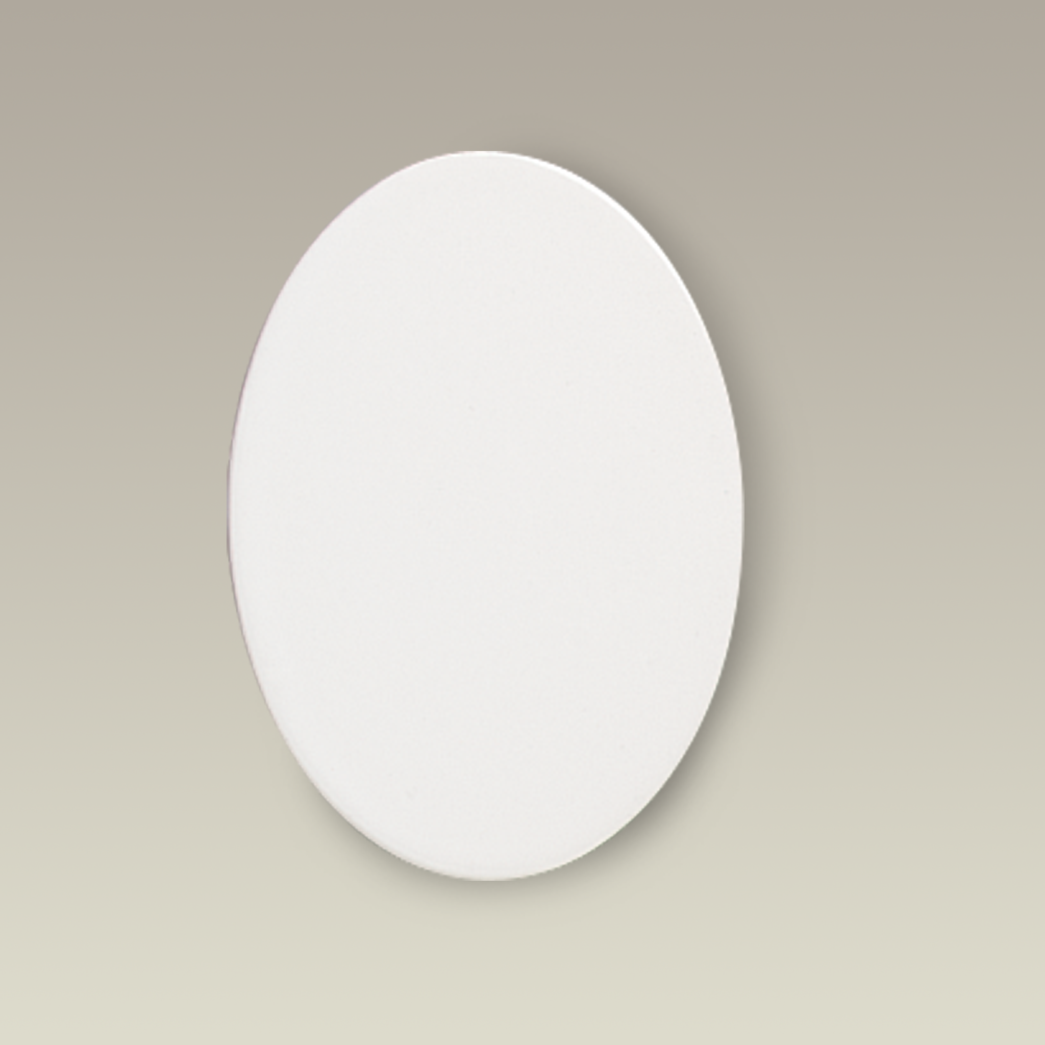 6" x 4.25" Oval Ceramic Tile