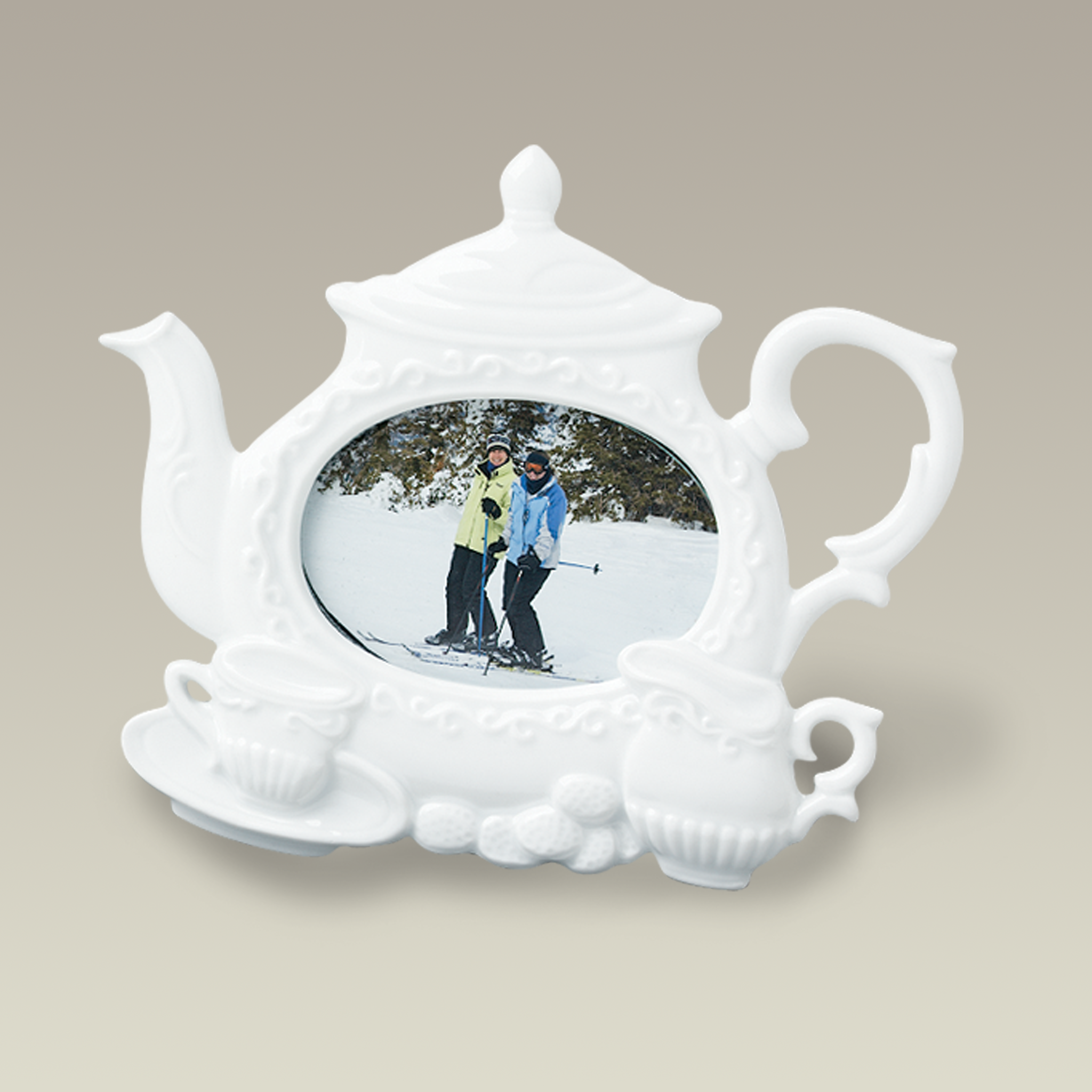 7" x 6" Teapot Picture Frame