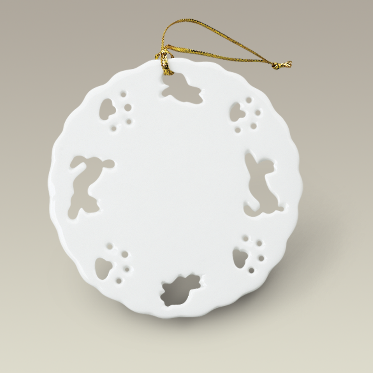 3" Openwork Cat Ornament