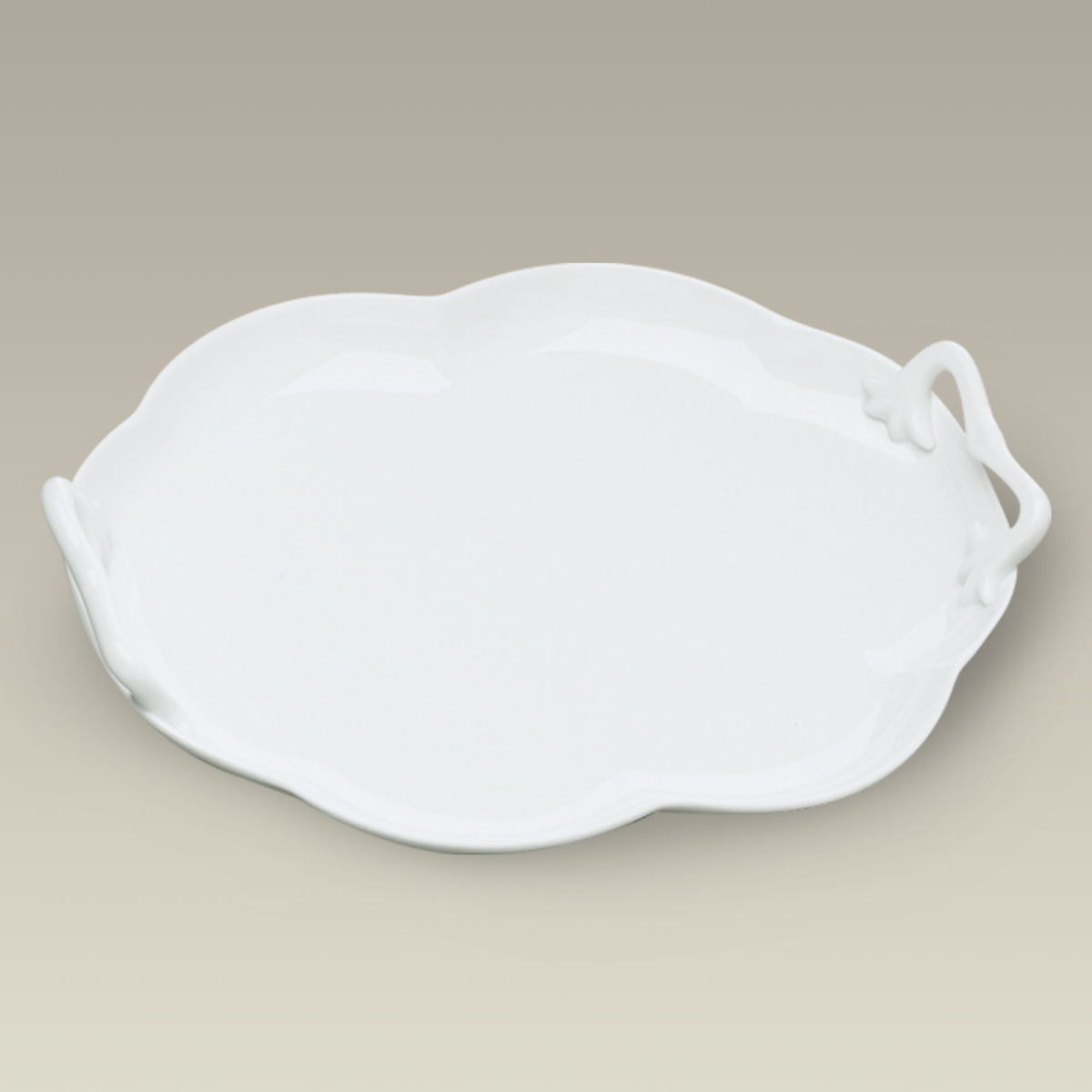 12" Oval Handled Tray