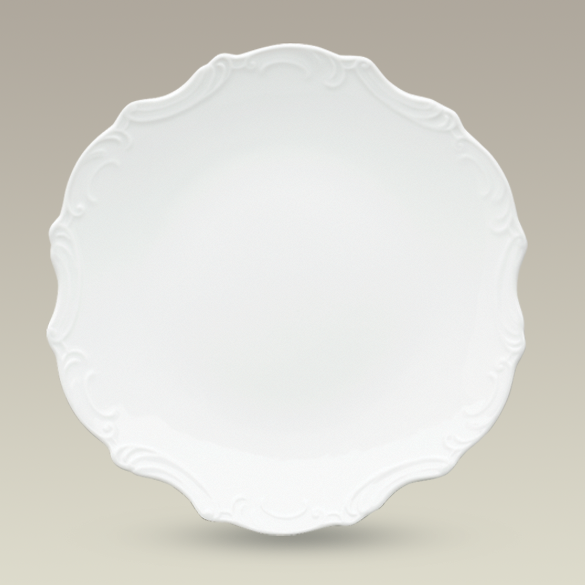 9.75" Scrolled Edge Plate