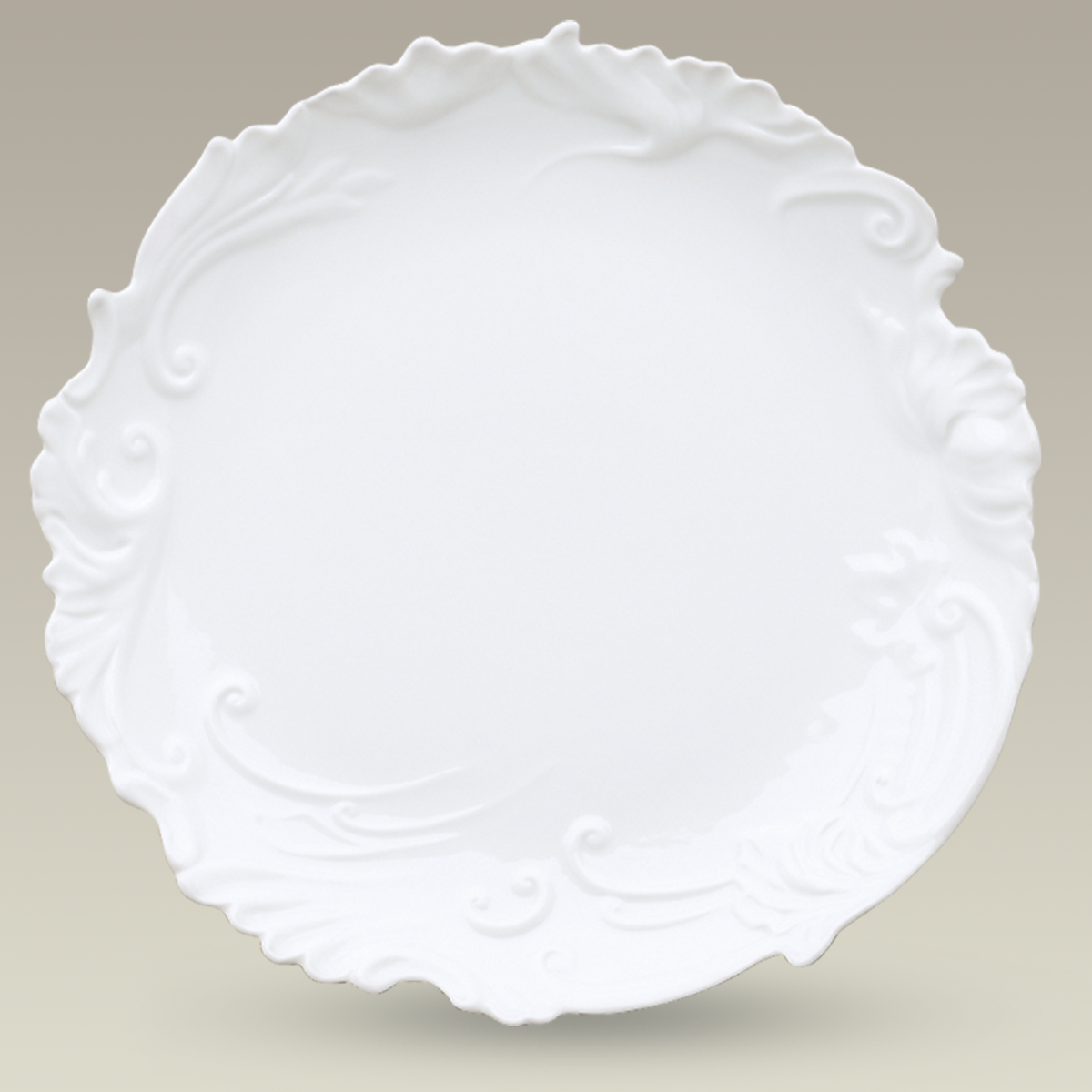10.25" Scrolled Plate