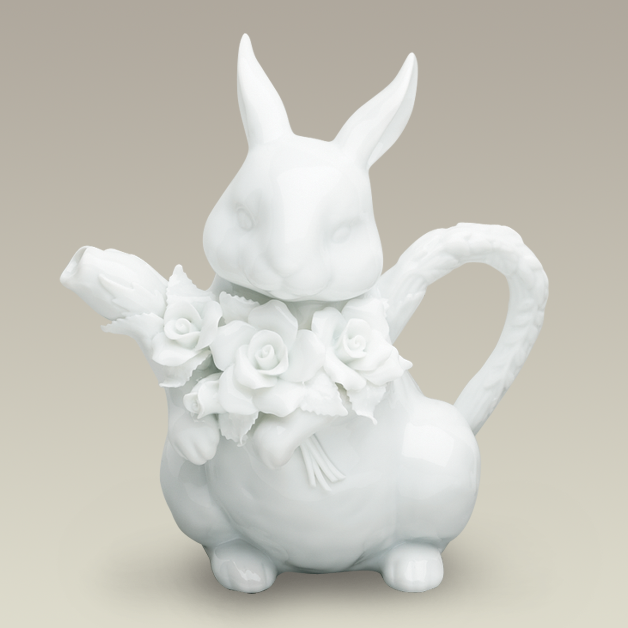 Rabbit Teapot, 16 oz., 7.5" high