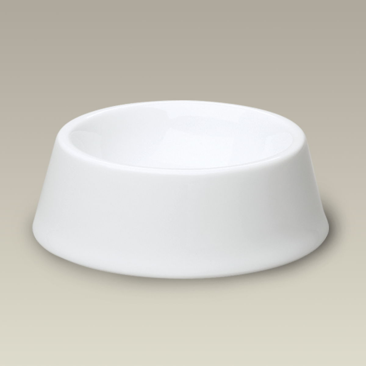 Wide Bottom Dog Bowl, 7.5"