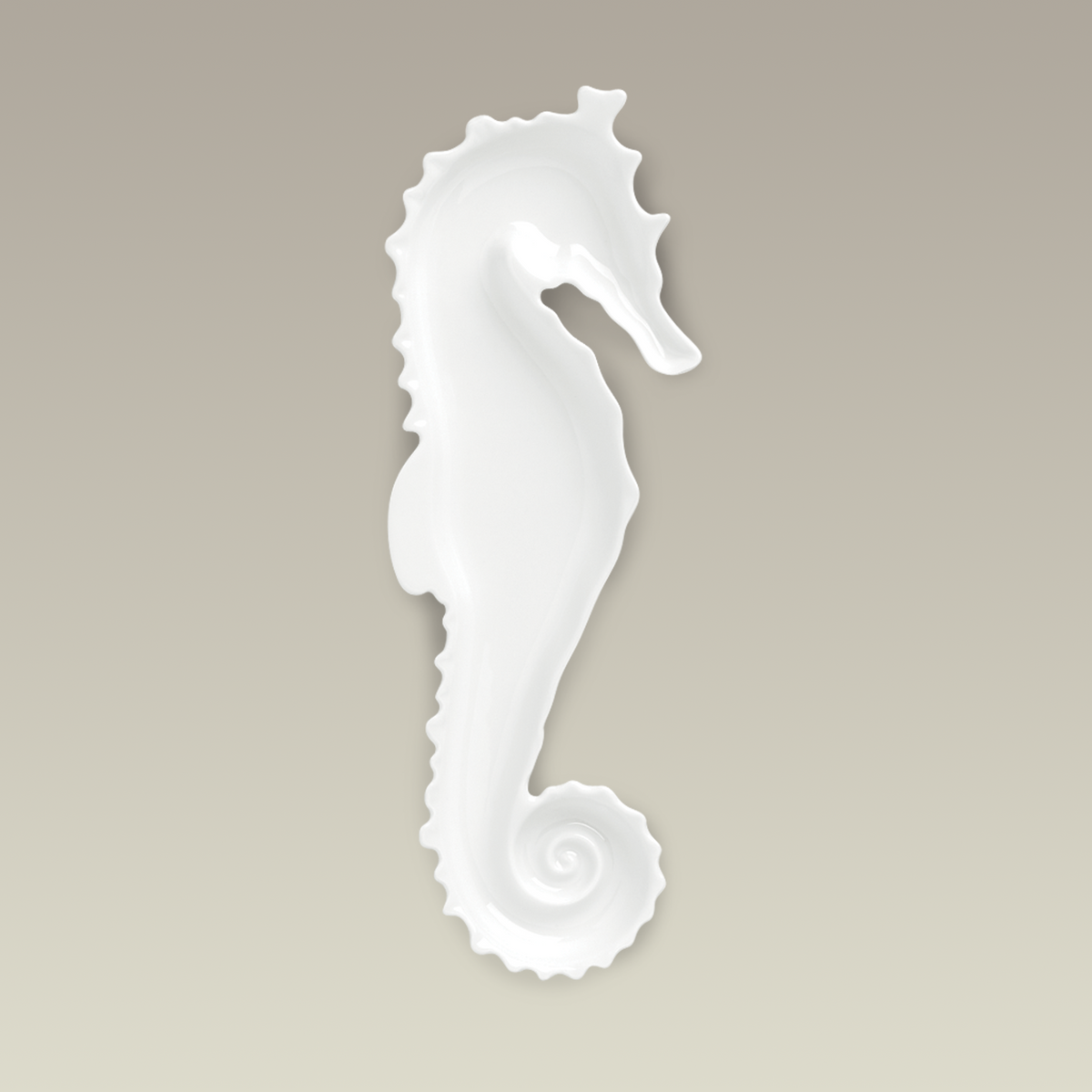 Seahorse Shaped Serving Dish, 15"
