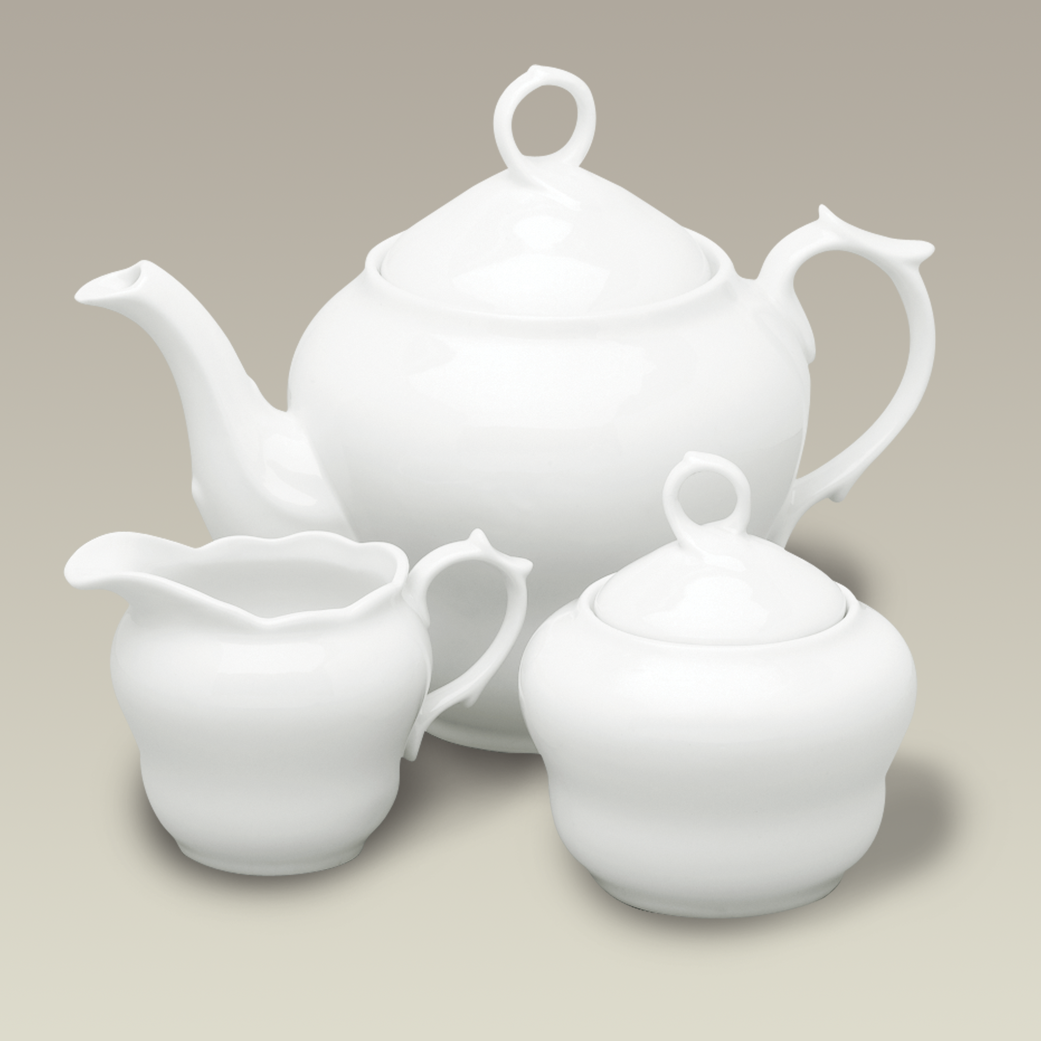 3 pc. French Shape Tea Set