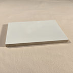 5" x  3.1" Stoneware White Sublimation Tile