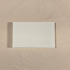 5" x  3.1" Stoneware White Sublimation Tile