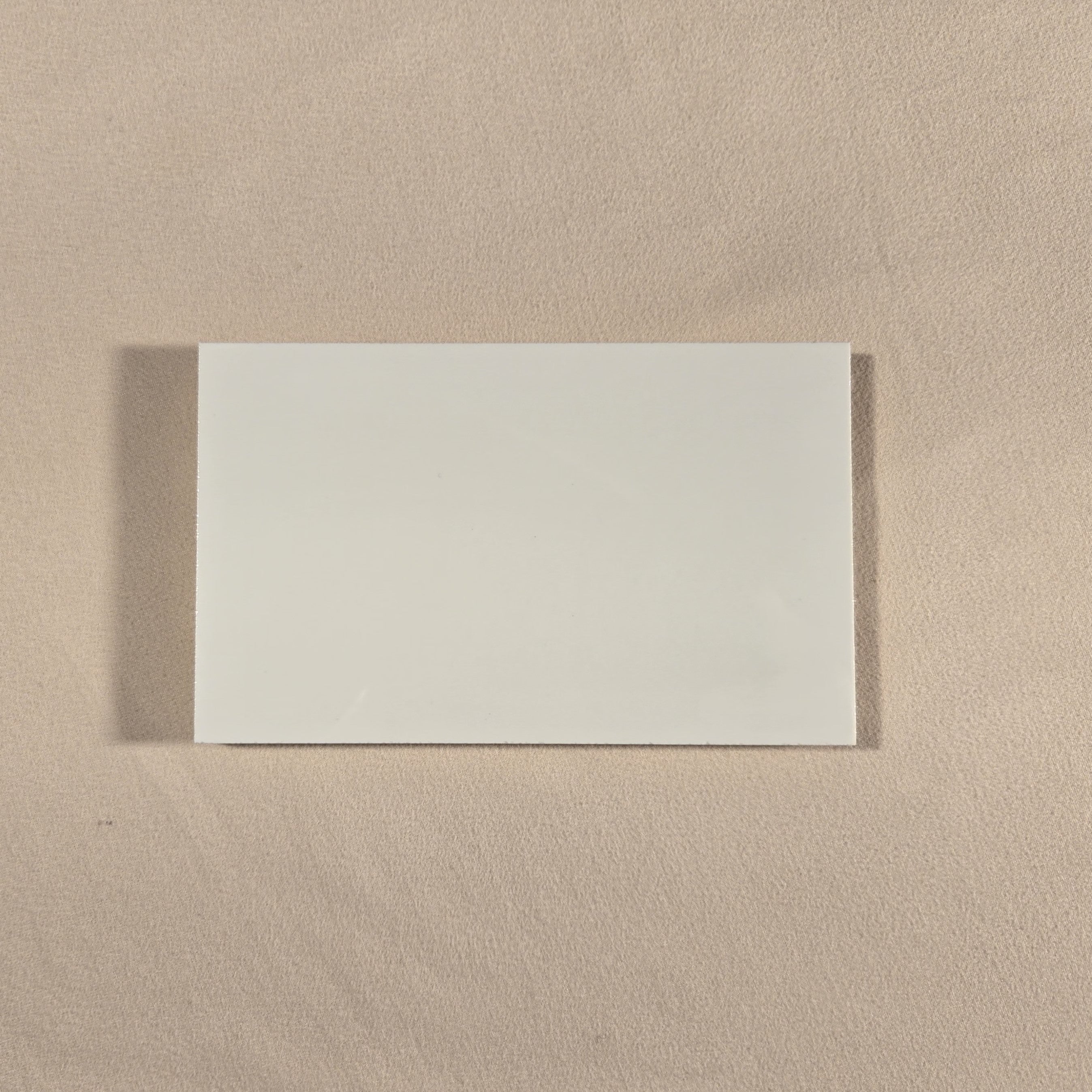 5" x  3.1" Stoneware White Sublimation Tile