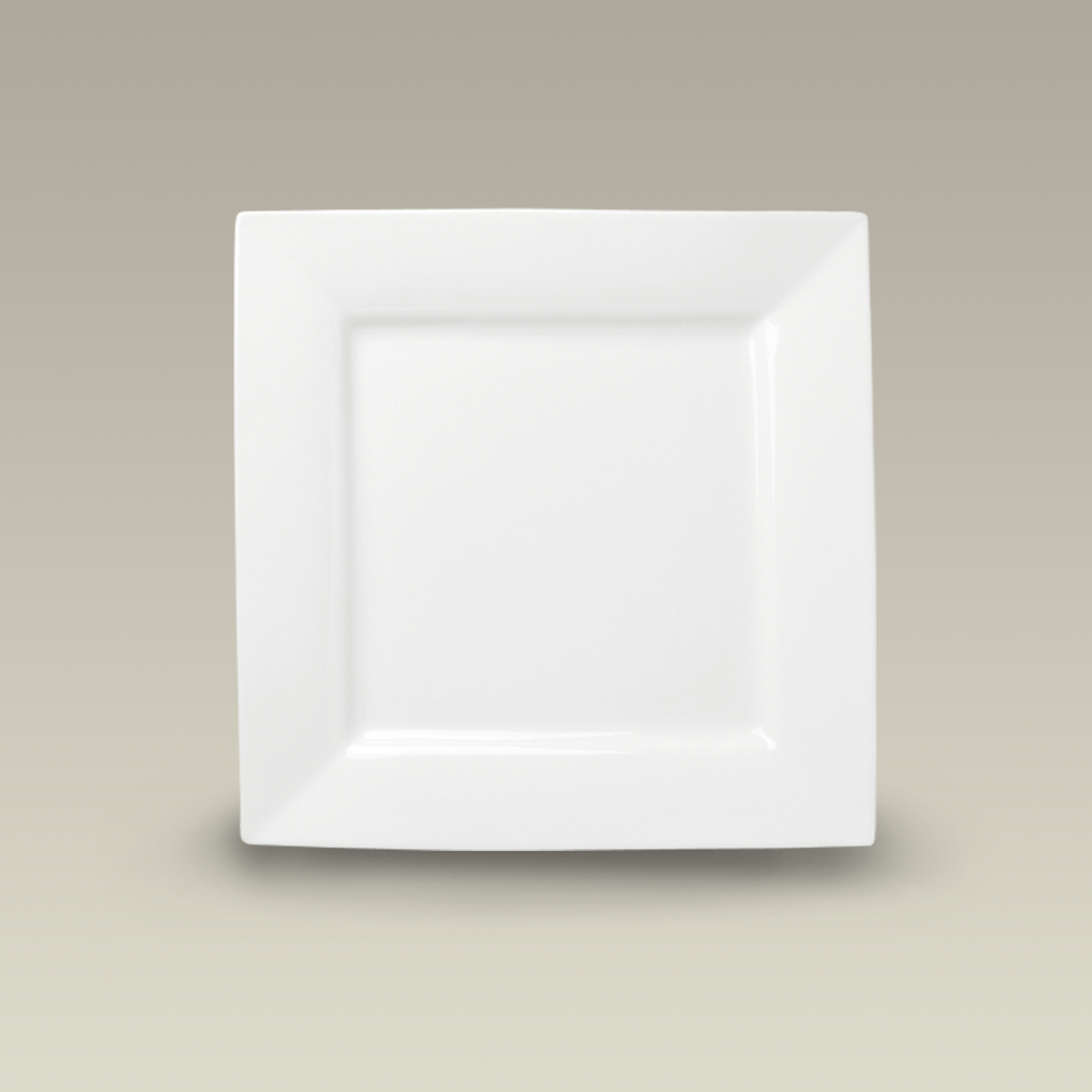 7.375" Rim Shape Square Plate