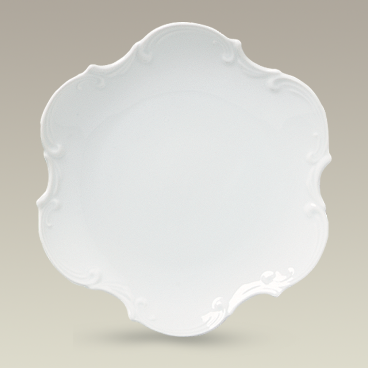 10.25" Scrolled Plate