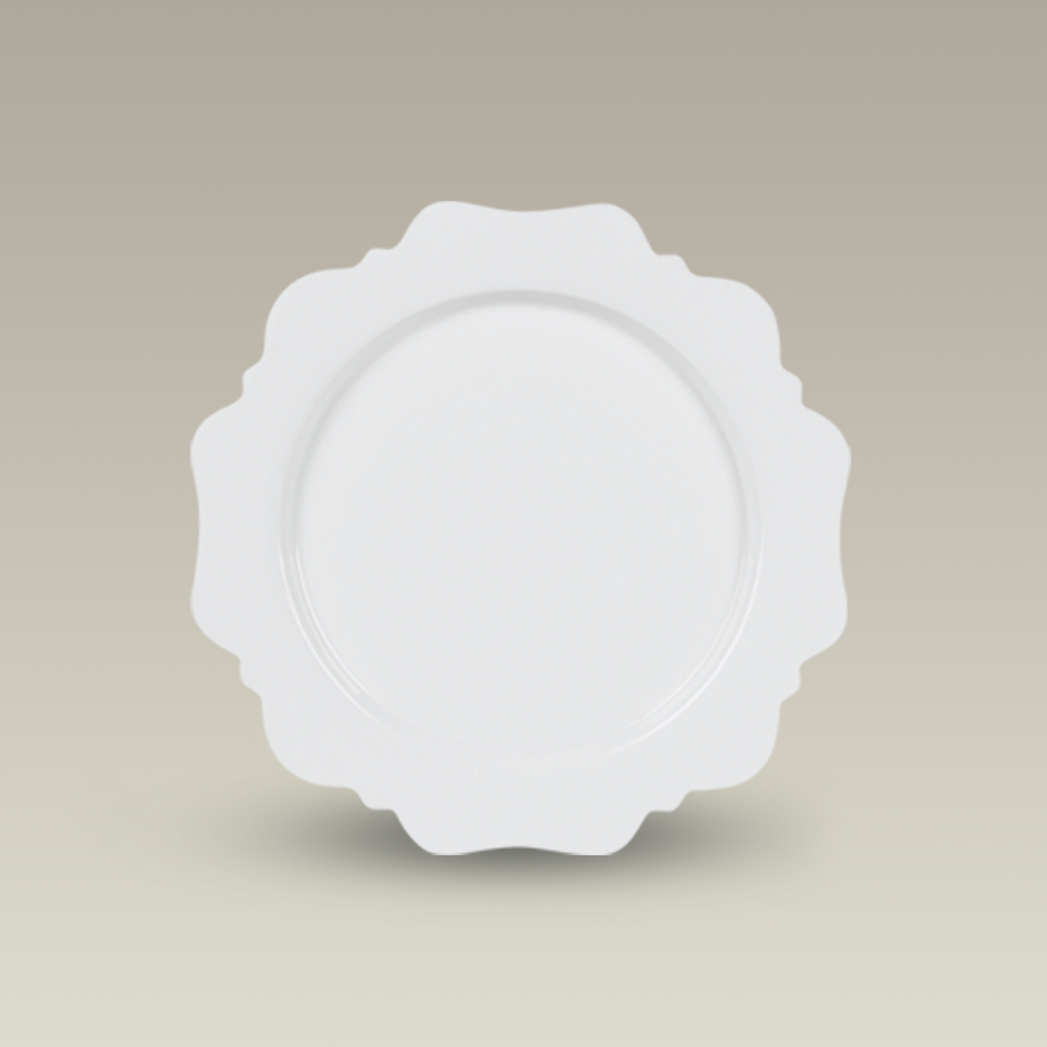 6.5" Scalloped Bread & Butter Plate