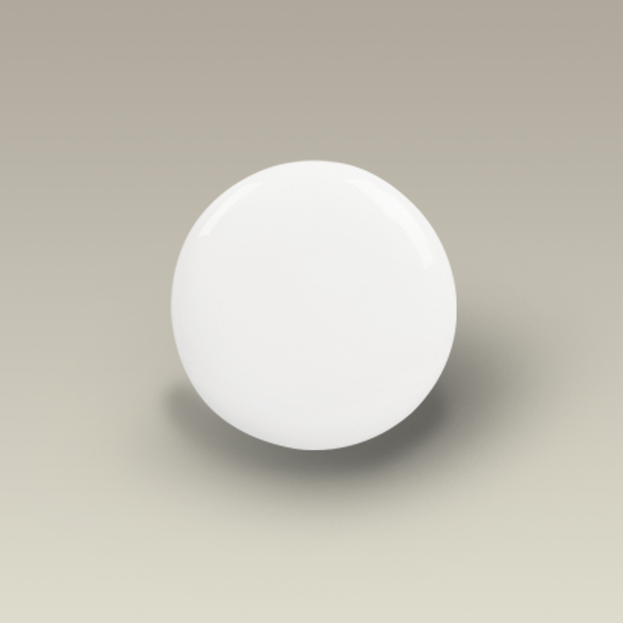 Round 30mm Porcelain Disc