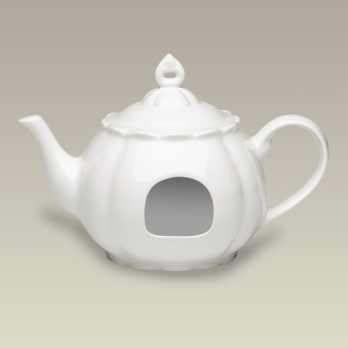 Teapot Shape Bird House, 7.5"