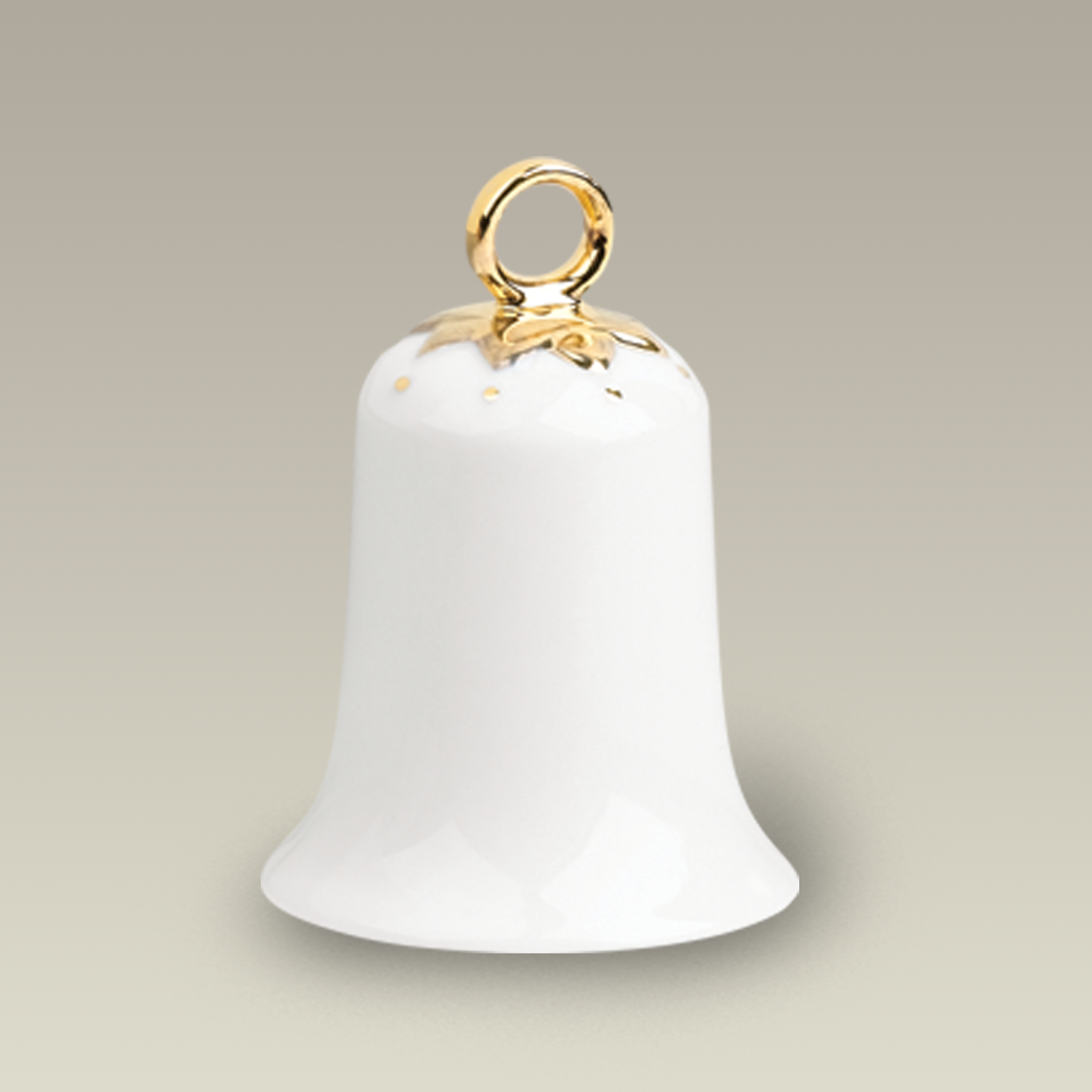3" Hanging Bell with Gold