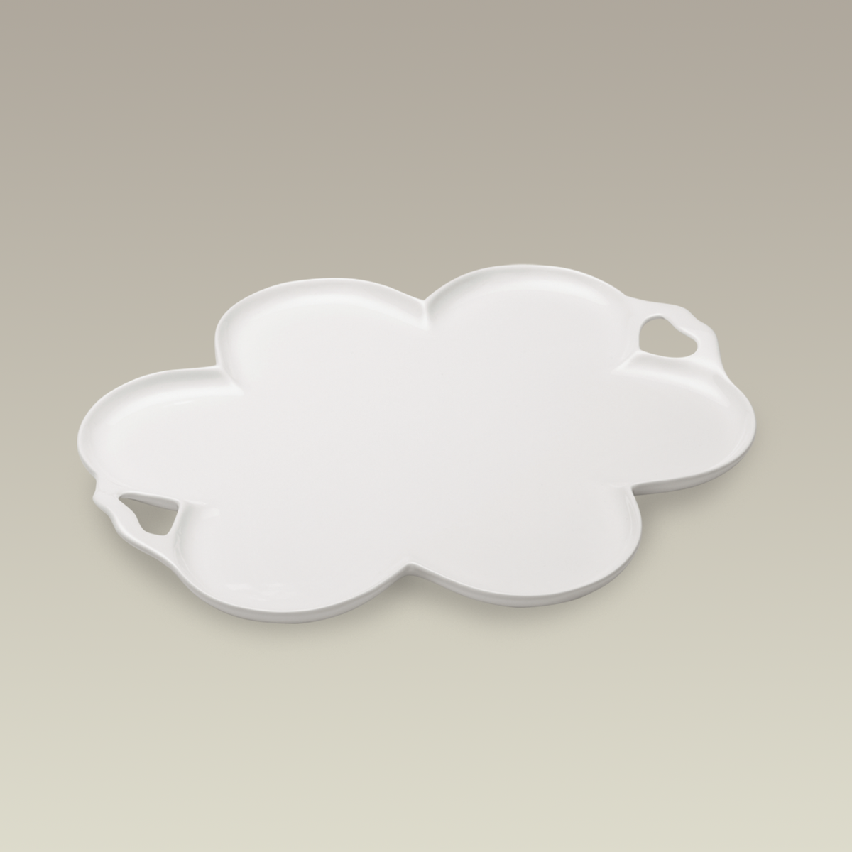 Six Section Handled Tray, 15.625"