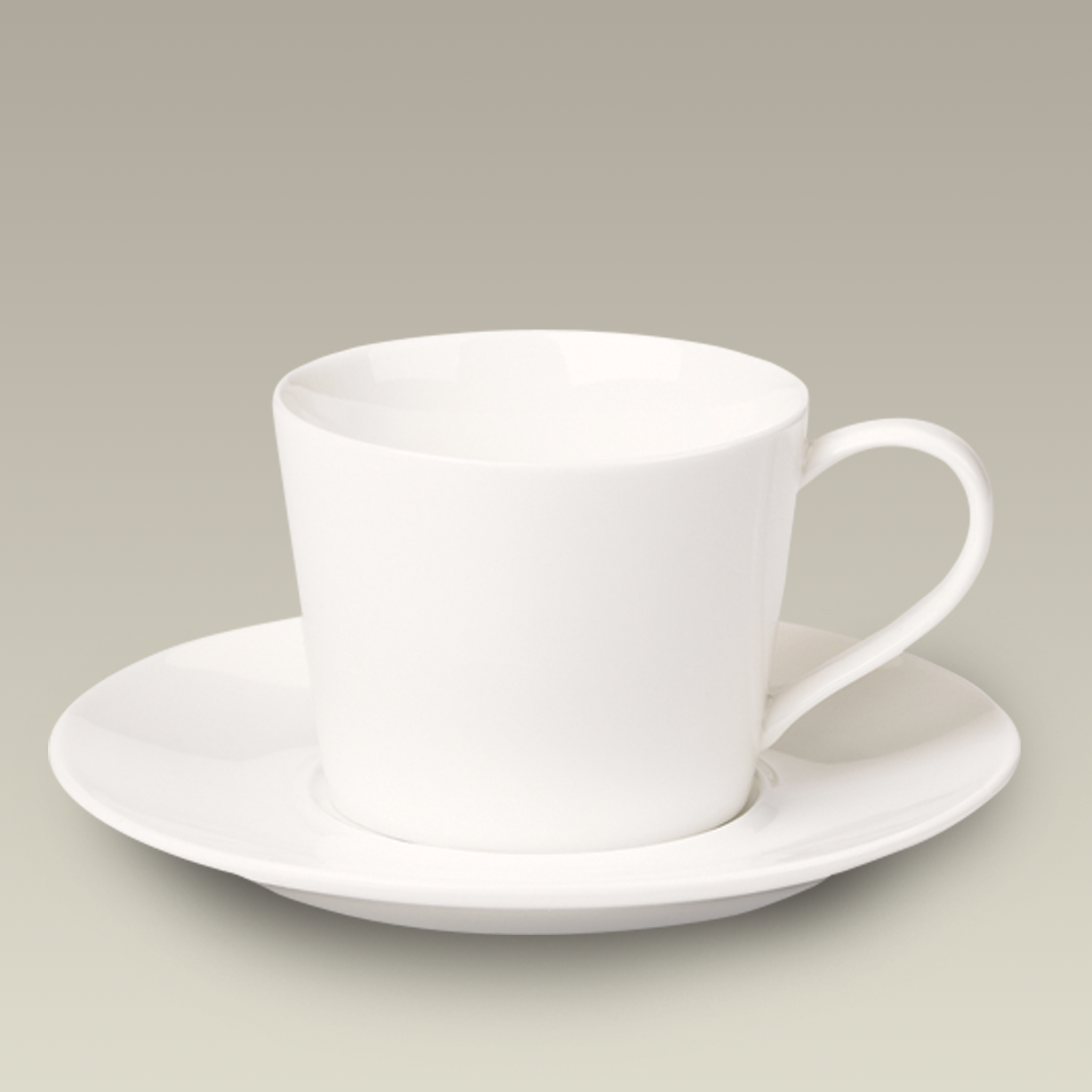 Cream Color Straight Sided C&S, 7 oz