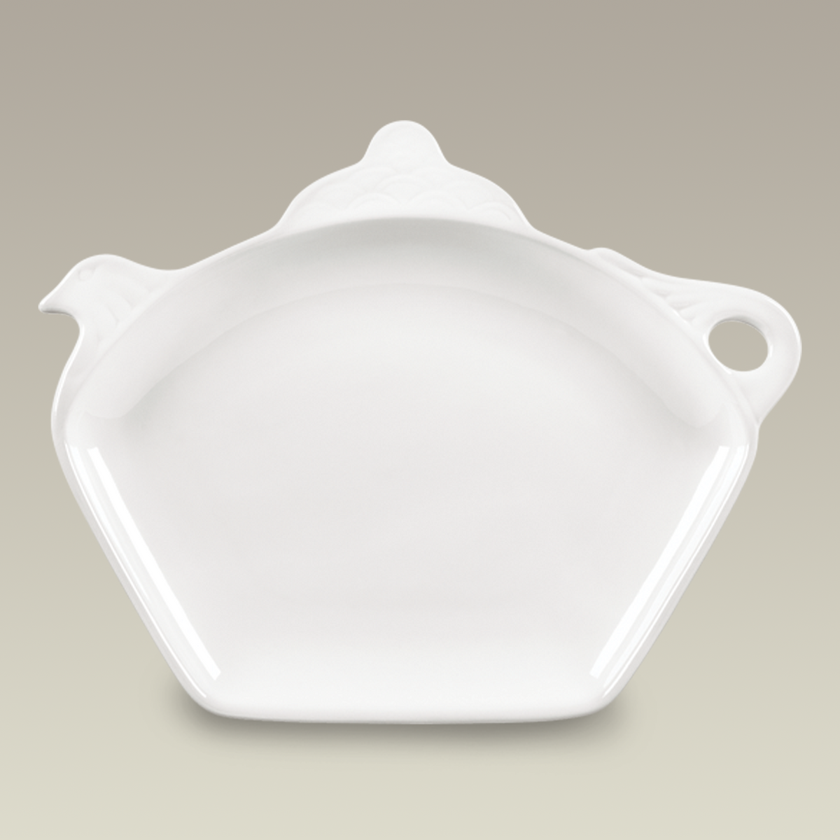 9" Teapot Shaped Plate