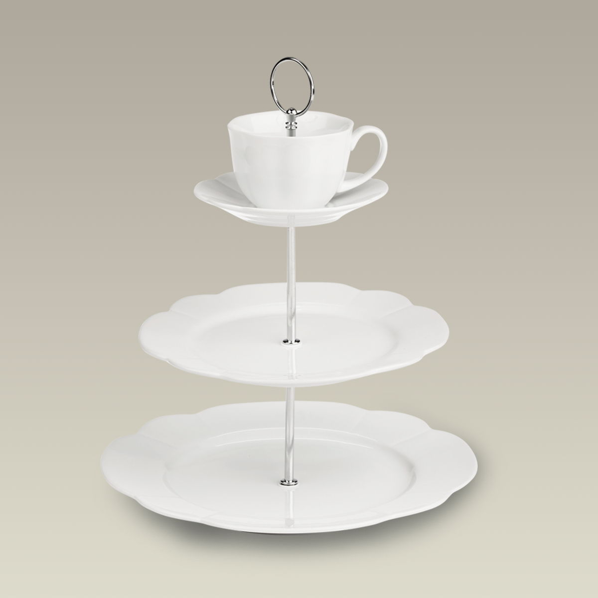 Three Tier Set with C&S on top