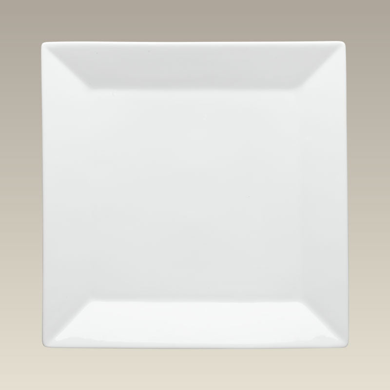 10.625" Square Plain Plate