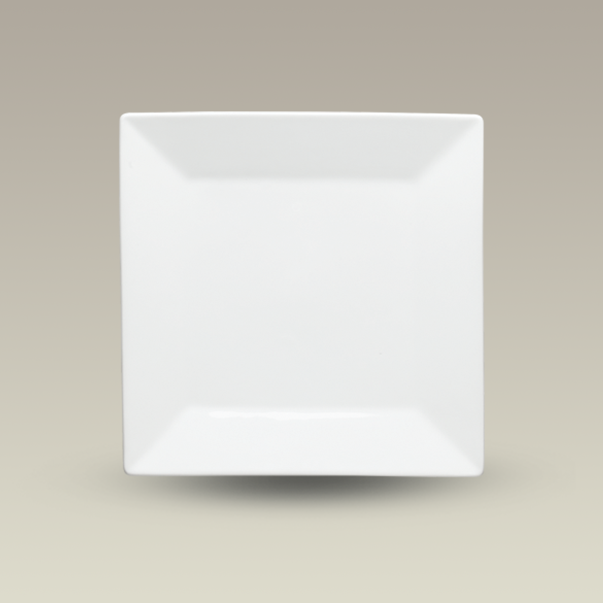 7" Square Plain Plate