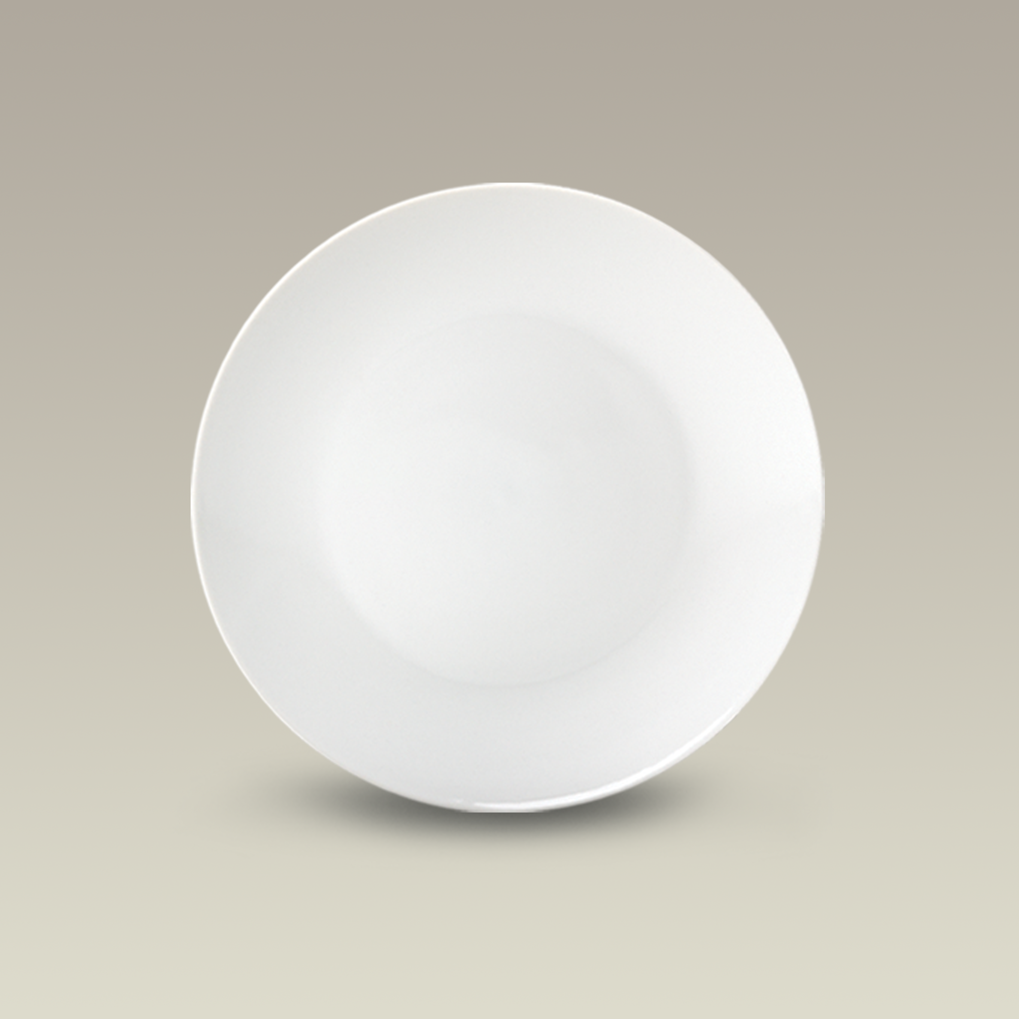 7.75" Porcelain Coupe Salad Plate