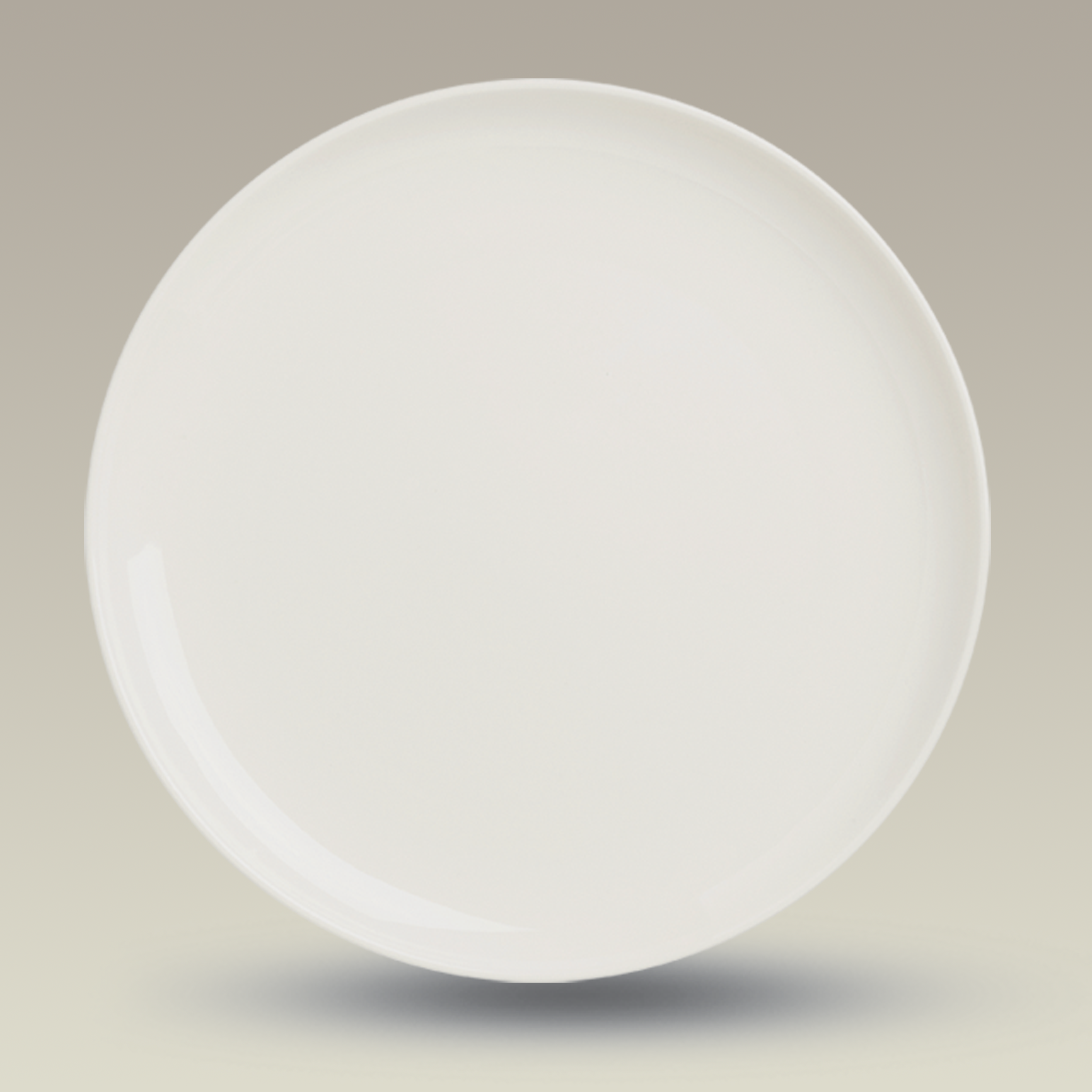 10.25" Ivory Coupe Plate