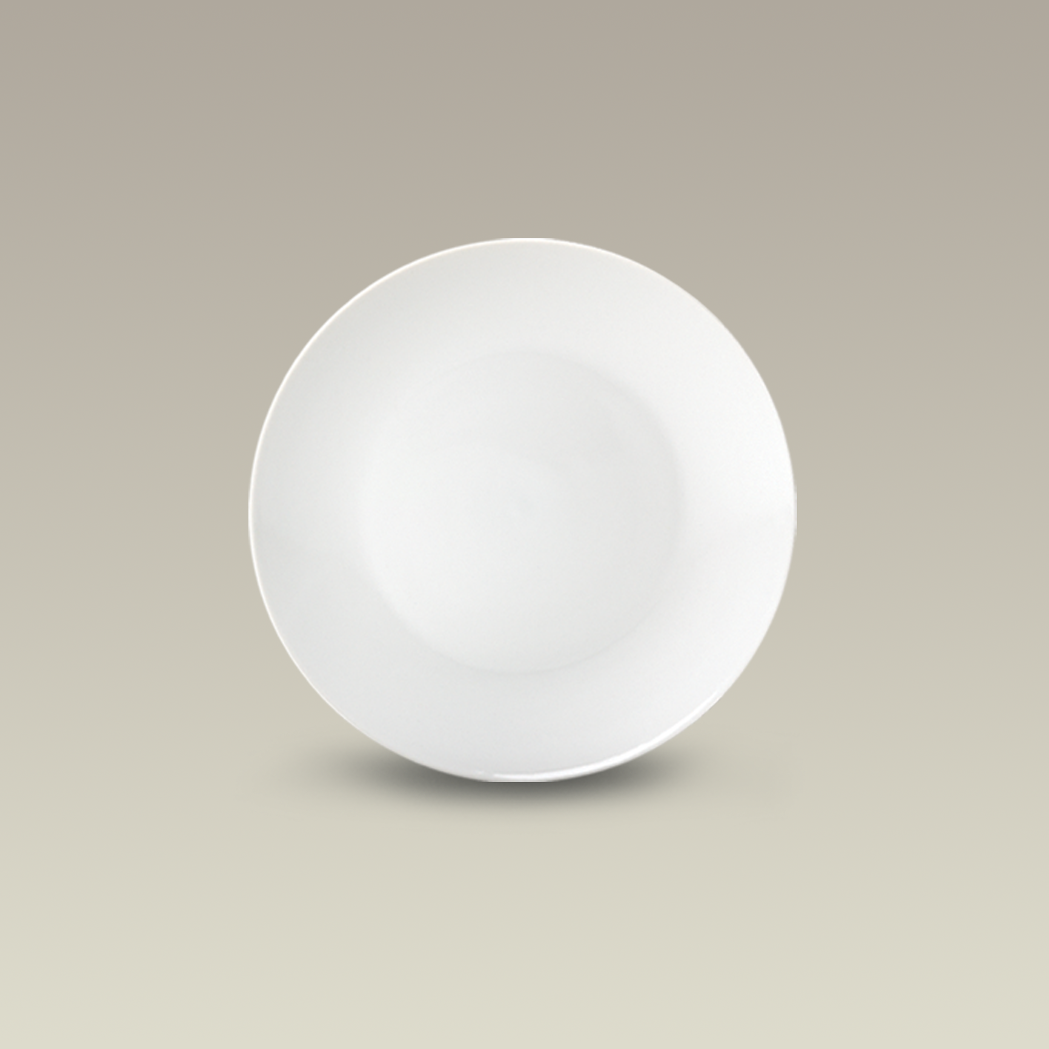 6.25" Porcelain Coupe B&B Plate