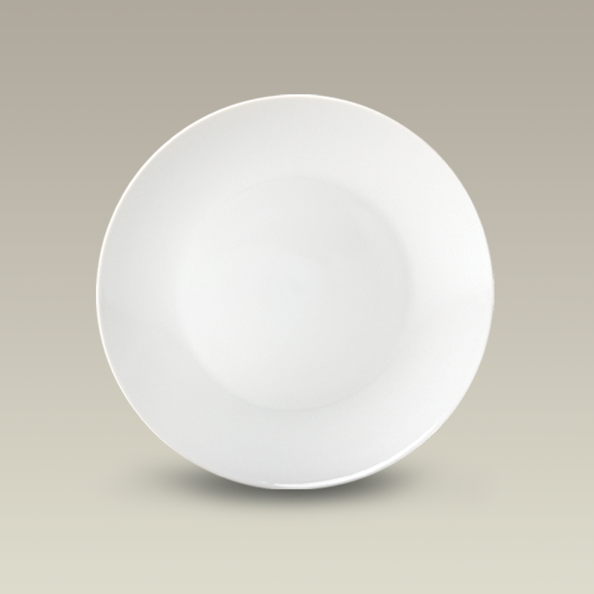 8.375" Porcelain Coupe Salad Plate