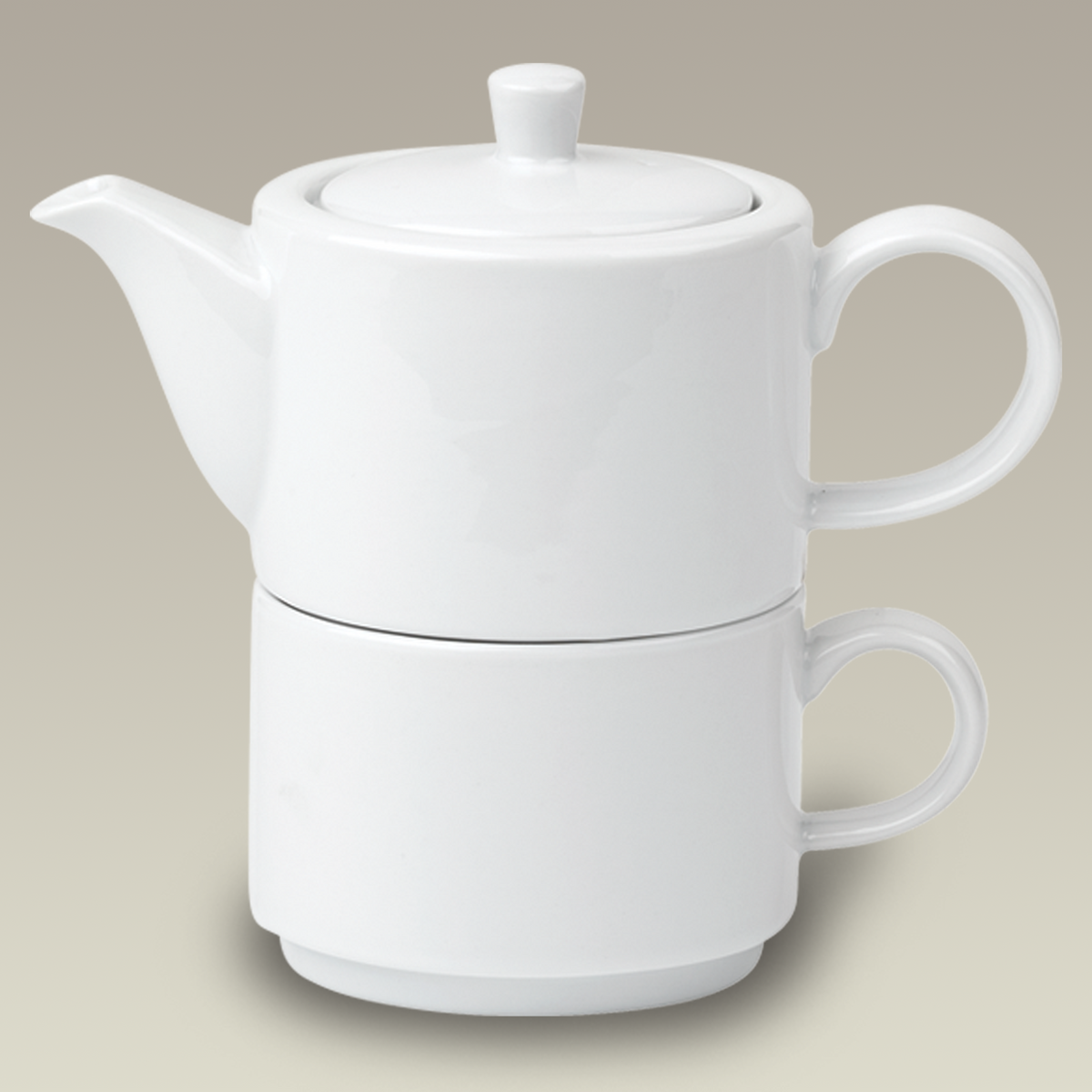 Straight Sided Tea For One Set, 8 ounces