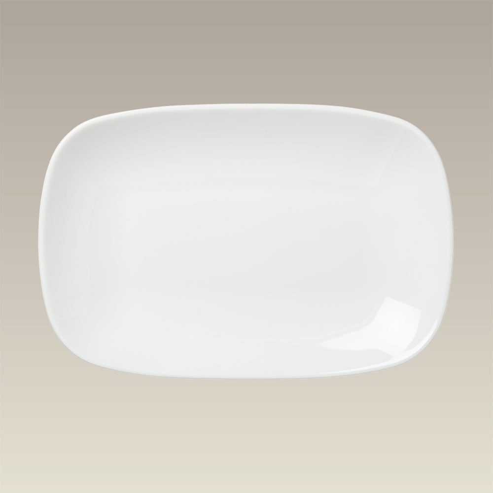 8.125" Rectangular Plate w/ Rounded Corners, SELECTED SECONDS
