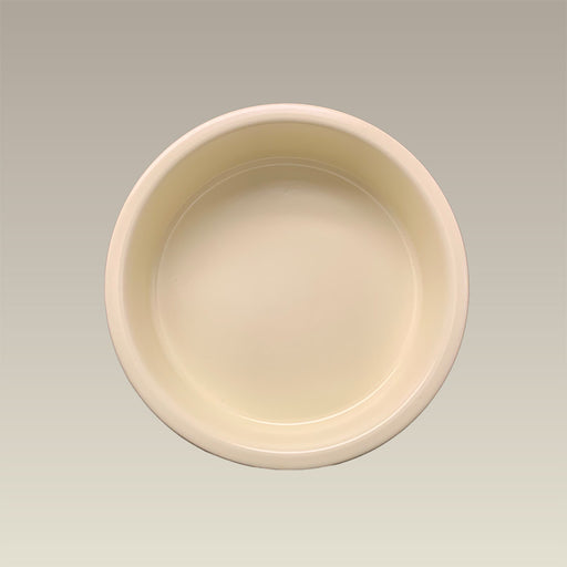 6.375 x 1.5" Straight Sided Eggshell Stoneware Bowl