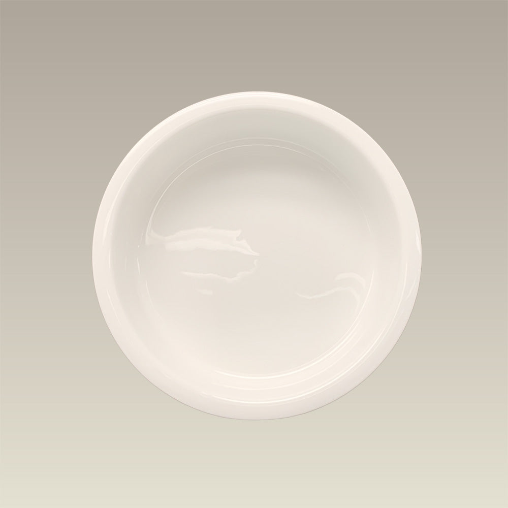 6.375" x 1.5" Straight Sided White Bowl