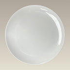 12" Ultra White Coupe Charger Plate, SELECTED SECONDS