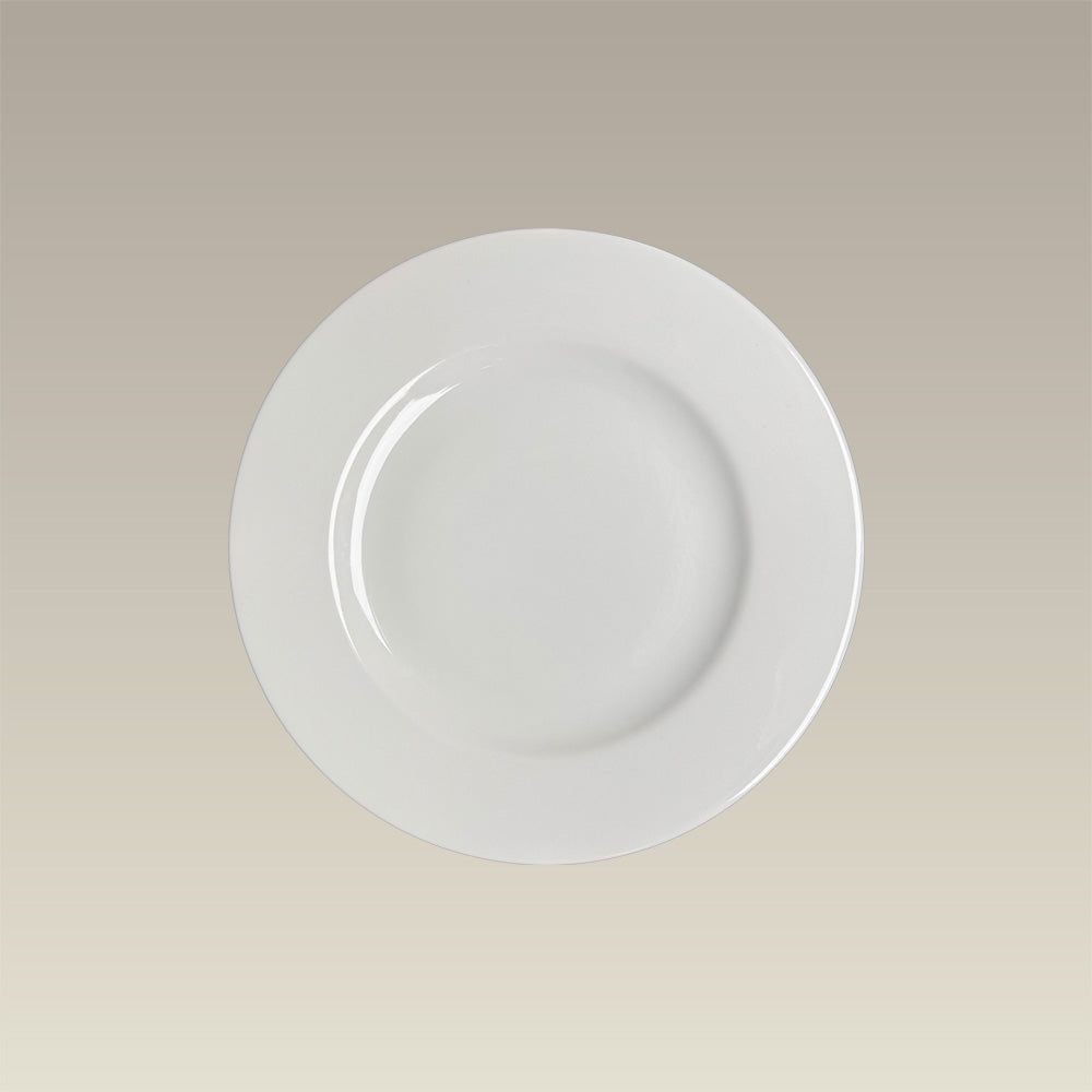 8.125" Ultra White Rim Salad Plate, SELECTED SECONDS