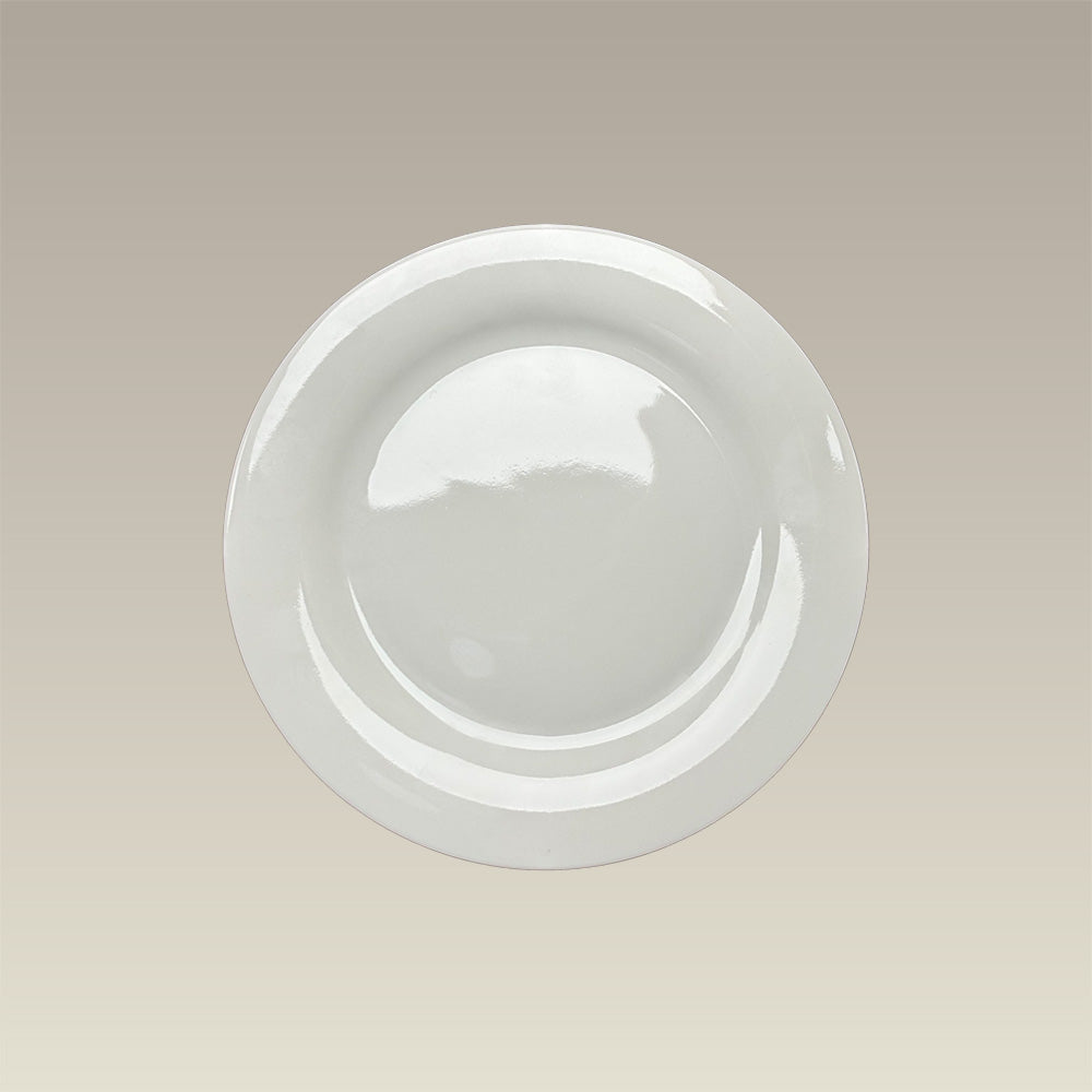 8.25" Warm White Transition Salad Plate