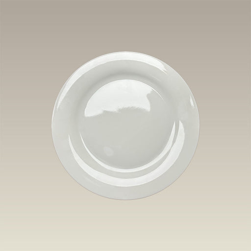 8.25" Warm White Transition Salad Plate, SELECTED SECONDS